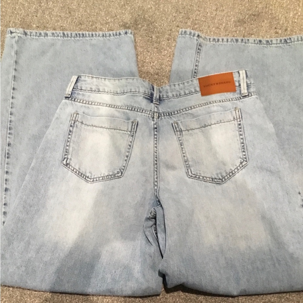 Lucky brand pleated palazzo wide leg jeans - Picture 13 of 16